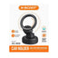 XS-809 Magnetic Car Phone Holder with Powerful Magnetic Ring, 360° Rotating Adjustable Smartphone Mount, One-Hand Operat
