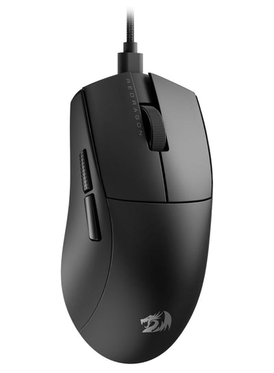 K1NG M724 Wired Gaming Mouse, 42G Ultra-Light 12,400 Max DPI Optical Gaming Mouse with 5 Programmable Buttons, Ergonomic