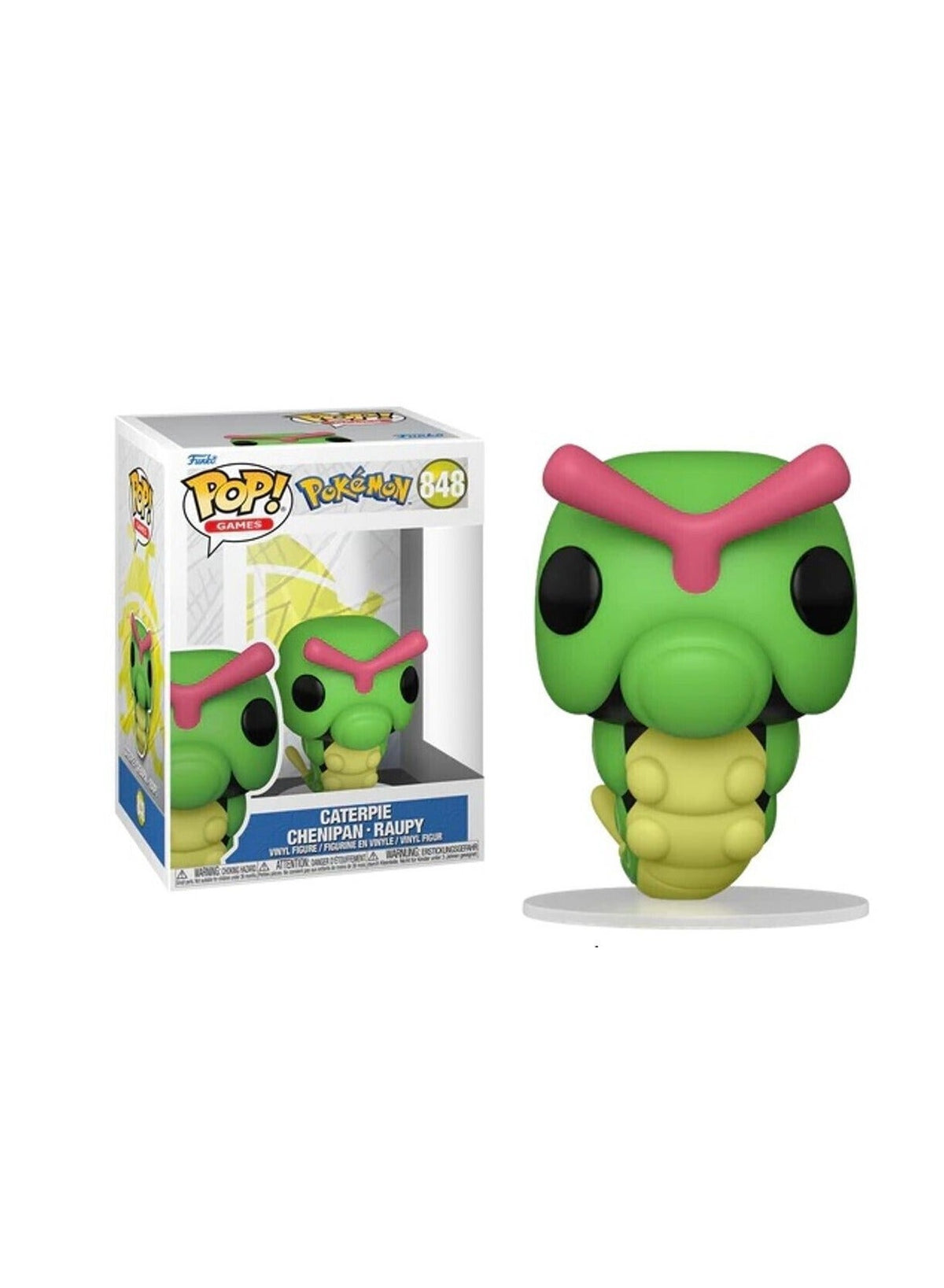 Action Figures Pop! Games: Pokemon - Chenipan , One Size