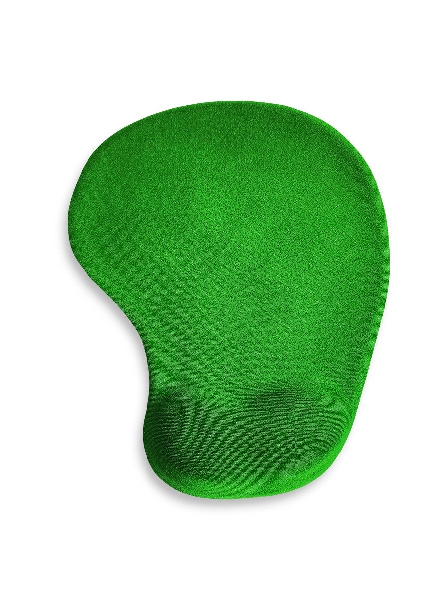 Soft Skin Mouse Pad With Gel Wrist Support Band