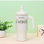 Large 550ML Coffee Mug with Handle & Straw – 316 Stainless Steel Vacuum Insulated Travel Mug, Leakproof Lid, Keeps Drink