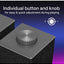 Rgb Computer Speaker 2.0 Stereo Sound System With Bluetooth 5.3 And Usb Connectivity Gaming Speakers For Pc Laptop Deskt