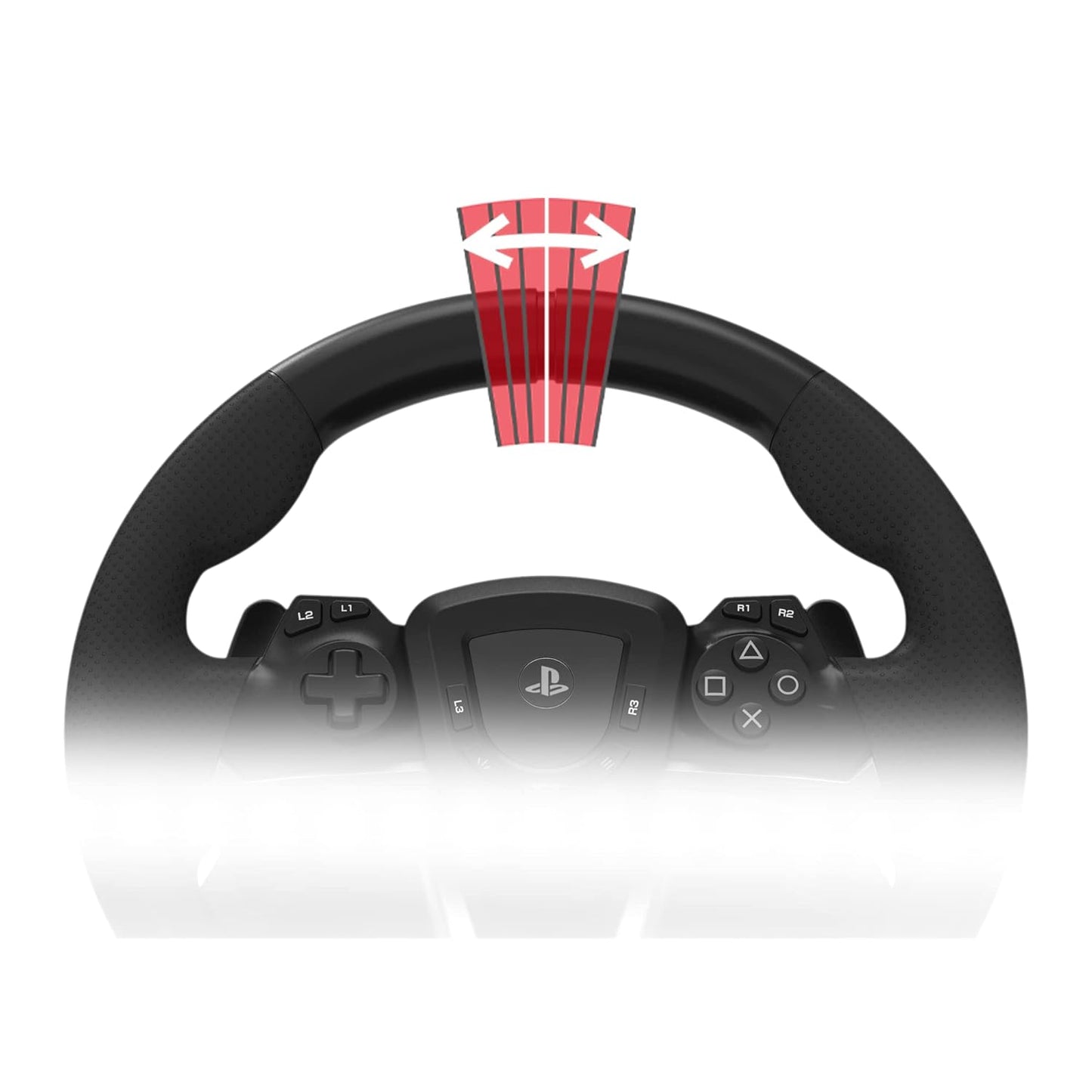 HORI Racing Wheel Apex for PlayStation 5 – 4 / PC | (Officially Licensed by Sony)