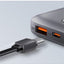 PQ10 10000mAh Fast Charging Power Bank with 22.5W USB Output, 18W USB-C Input, Dual USB Ports, LED Digital Display, Ultr