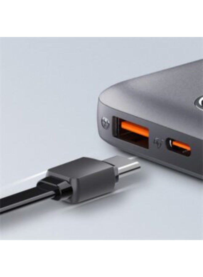 PQ10 10000mAh Fast Charging Power Bank with 22.5W USB Output, 18W USB-C Input, Dual USB Ports, LED Digital Display, Ultr