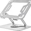 High-quality metal iPad & tablet holder with stable base, adjustable design, 360° rotation & flexible height. Durable build supports mobiles & tablets for a safe, comfortable experience at home or office.