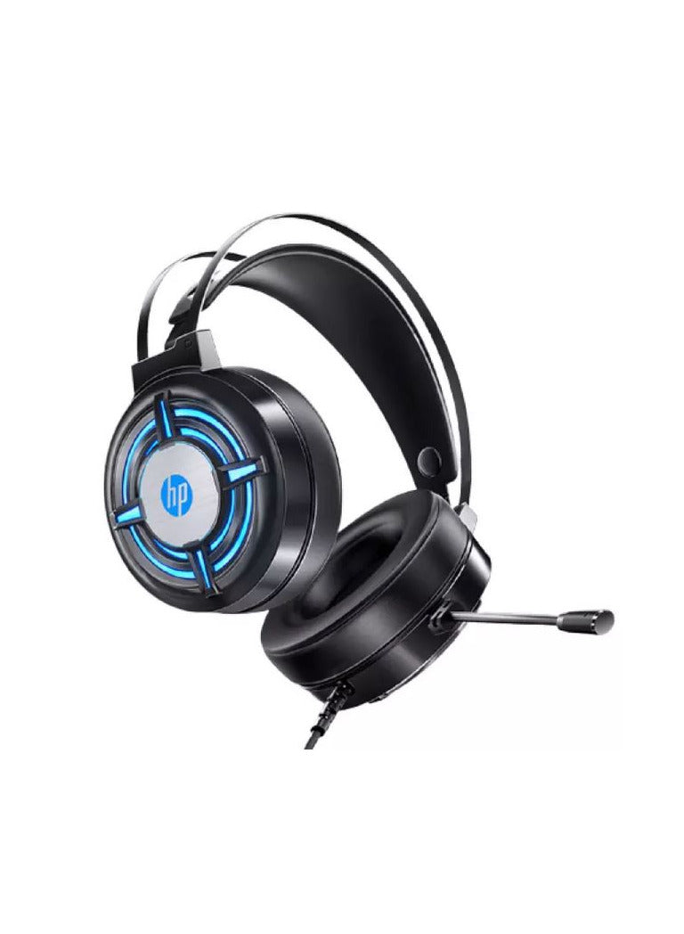 HP H120G RGB Backlit Effect Wired Gaming Headset for PC and Laptop