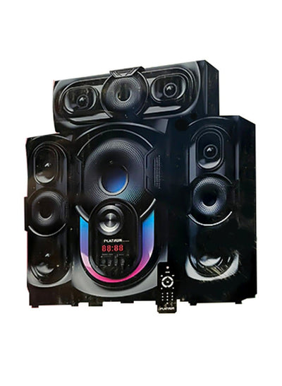 صب ووفر Platinum AH-6080 للكمبيوتر بلوتوث وAUX وريموت كنترول أسود