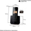 Panasonic KX-TGB110 - Cordless Telephone - Black