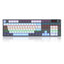 Redragon K718 Mechanical Gaming Keyboard Red Switches 104-Key Rainbow Black