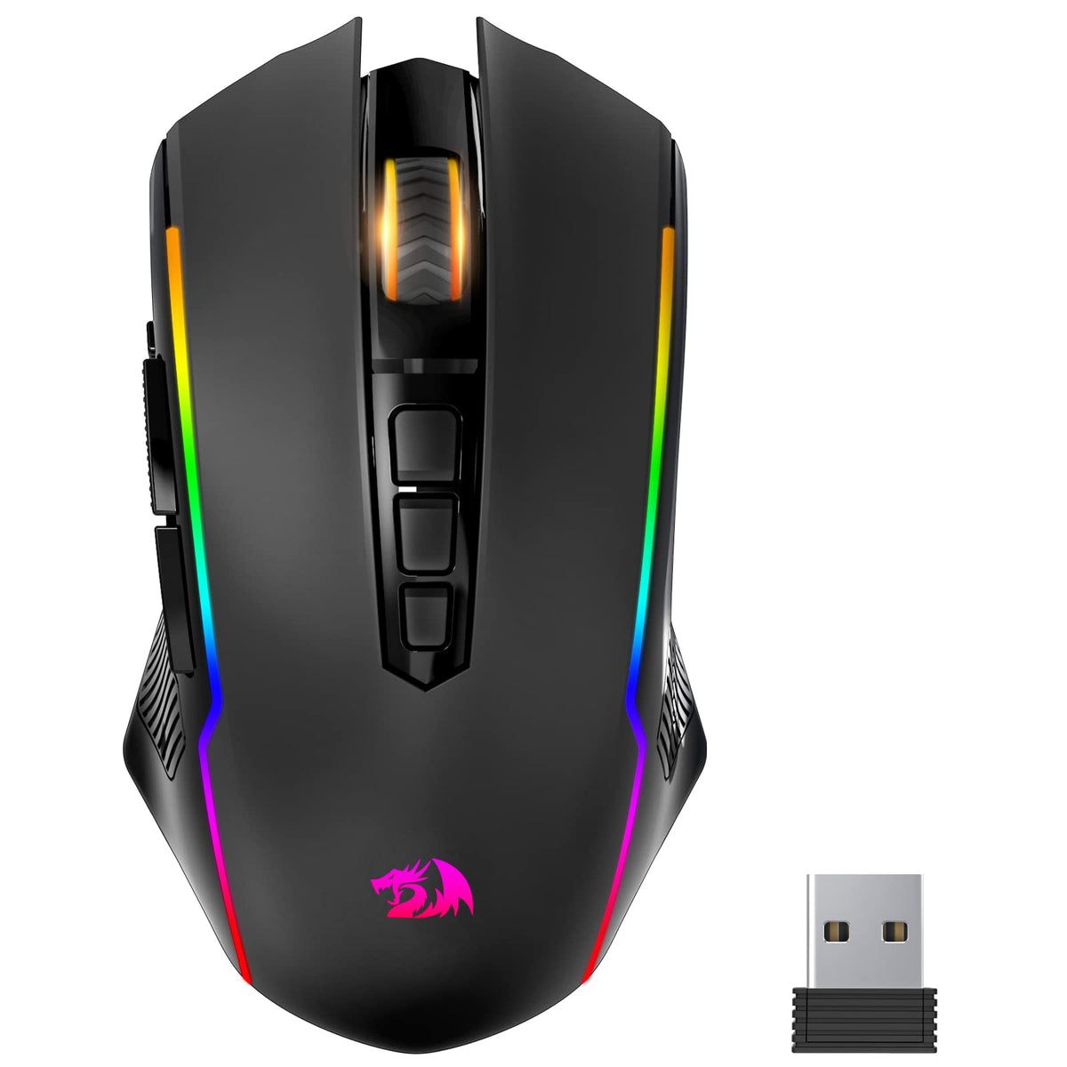 Redragon M910-KS Ranger Wireless Gaming Mouse Ergonomic Black