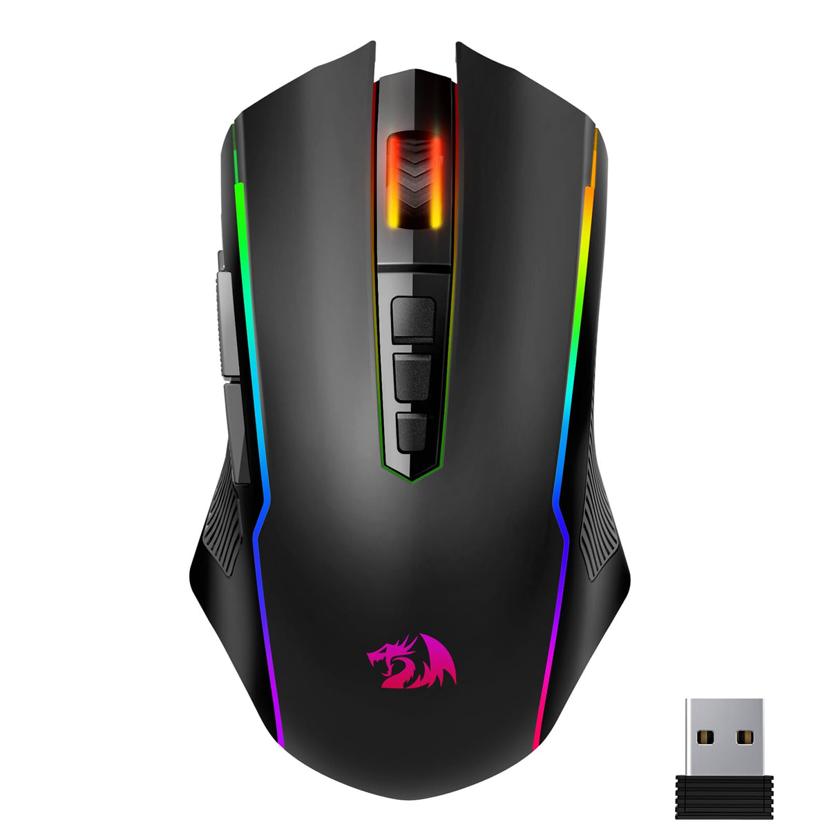 ماوس جيمنج Redragon M914-RGB NIX دقة 10000 DPI متعدد الألوان