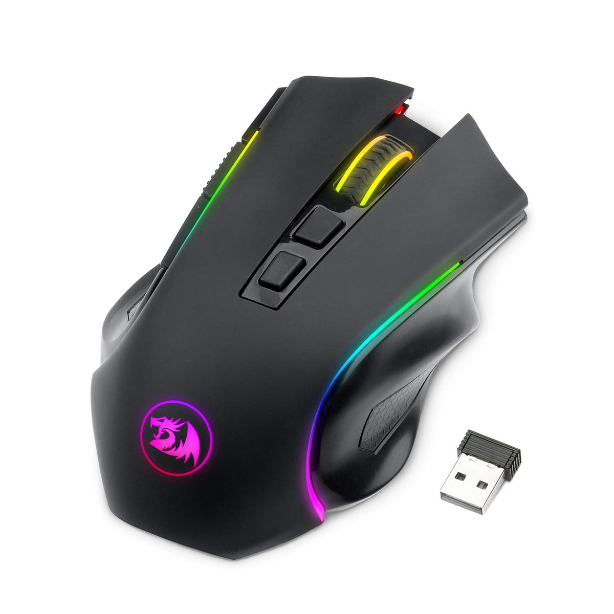 Redragon M602 Griffin Wireless Gaming Mouse 7200 DPI RGB Black