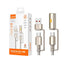 4-in-1 Fast Charging Cable 1.2M with USB-C, Multi Connector Charging and Data Transfer Cable, 5A High-Speed Charging Cor
