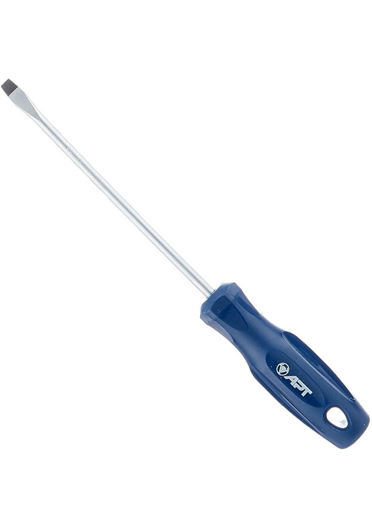 Apt Slotted Screwdriver 6 * 125 mm- Blue