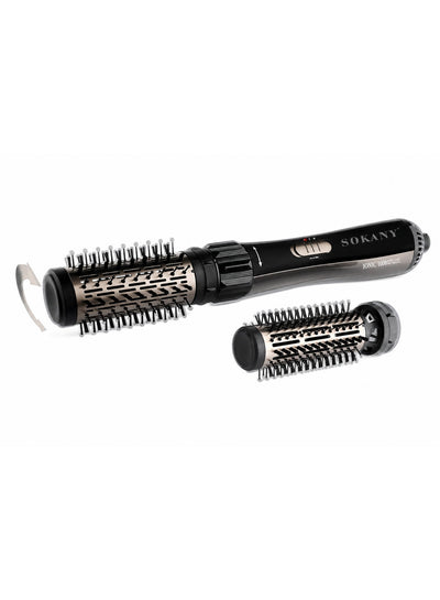 SD-903 2-in-1 Rotating Hot Air Brush – 1000W, Ionic Technology, 50mm & 40mm Ceramic Barrels, Drying & Styling, Bi-Direct