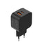 Q2 33W Fast Wall Charger with USB-C PD and USB-A Quick Charging Ports, Type-C to Lightning Cable Included, Super Fast Ch