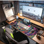 Astronaut 3 Extended Gaming Mouse Pad with Stitched Edges 70×30cm XL Desk Mat for Gaming, Office, Keyboard, Mouse, Lapto