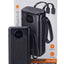 XS-423 30000mAh Power Bank – 22.5W Fast Charging Portable Charger with Built-in Lightning & USB-C Cables, USB-A & USB-C 