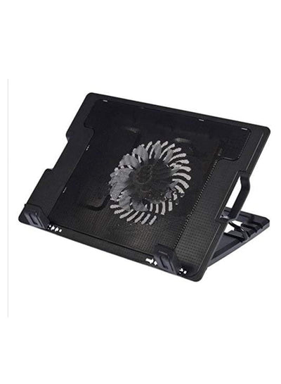 Laptop Cooling Fan With USB LED 2 Fan Cooling Cooler Adjustable Stand Pad for 9 Inch To 17 Inch Notebook Laptop