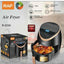 RAF Air Fryer R.5234 , 5.8L 1500W - Black