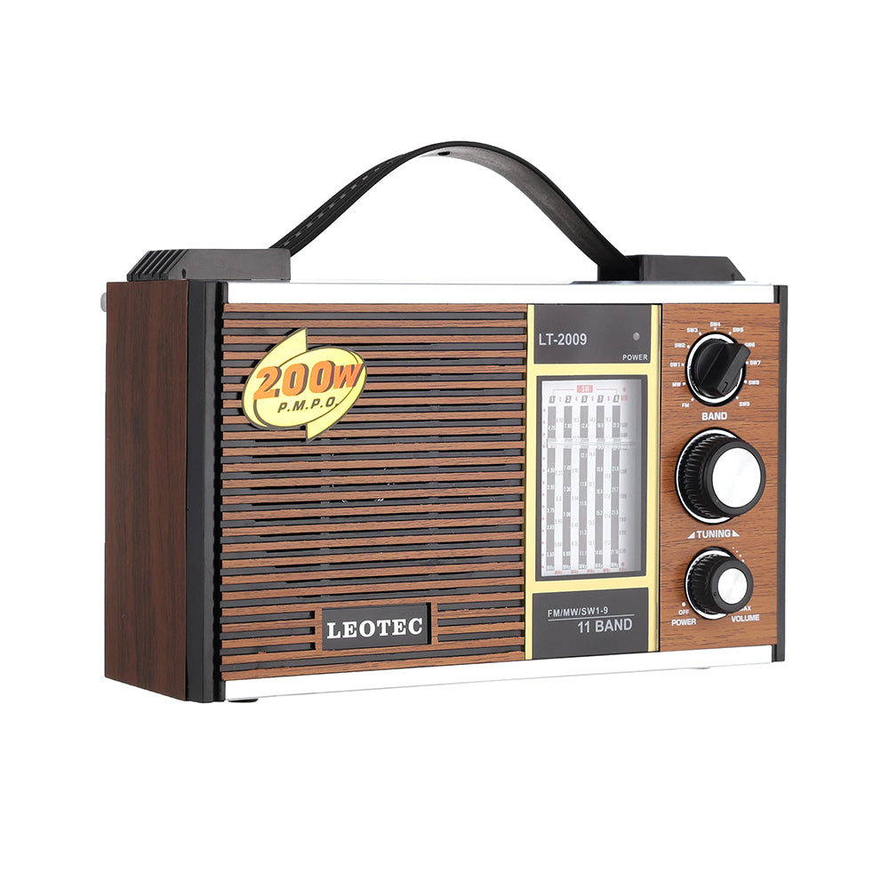 Radio Classic Wood Shape LT.2009 Woody Brown