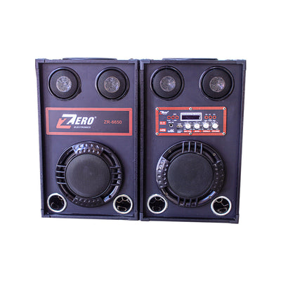 Zero Subwoofer equipped with Bluetooth technology - memory card port - USB port and remote model ZR-6650