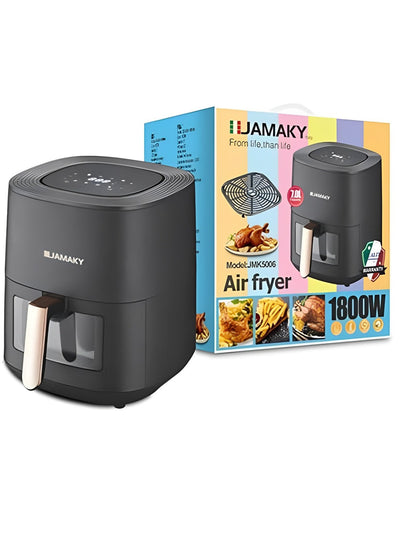 JAMAKY Italy Digital Air Fryer 1800W - 7L , JMK5006 With LCD touch screen