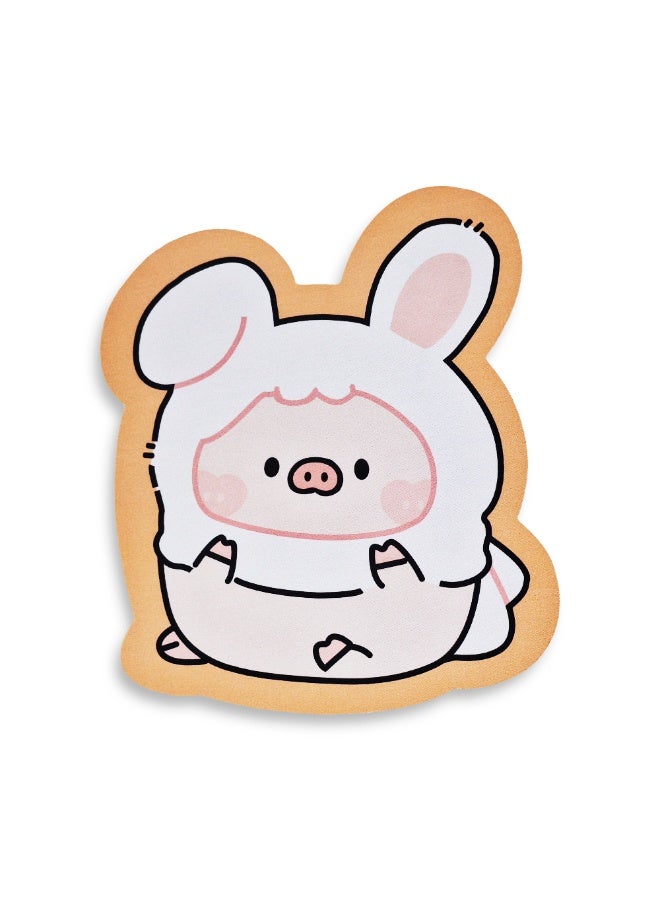 Cute Cartoon Mouse Pad with Bright and Attractive Colors | Fabric Surface with Non-Slip Rubber Base With Smooth Surface 