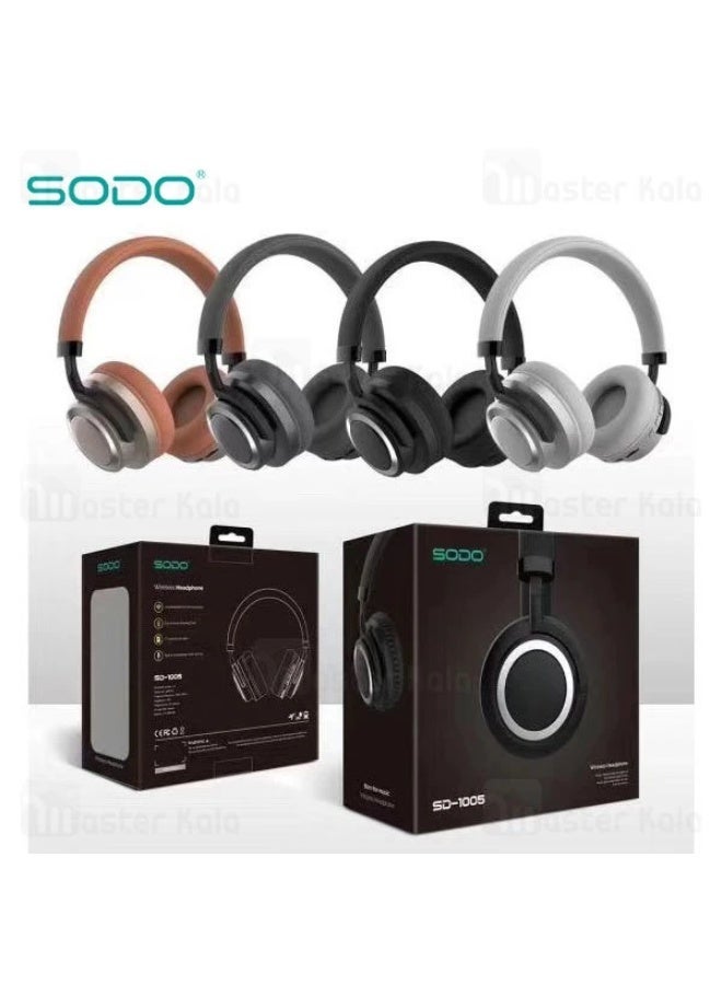 سماعة وايرلس SODO SD-1005 بطارية 400mAh درايفر 40mm