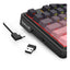 80% TKL Tri-Mode Wireless Mechanical Gaming Keyboard With Hot-Swappable Switches RGB Backlit Gasket Mounted Design USB-C