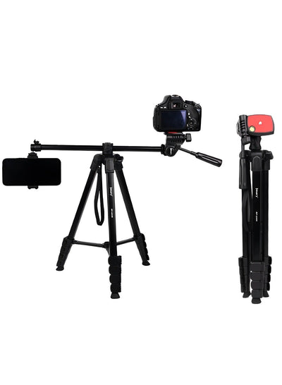 Multifunctional Camera Tripod for Mobile Phones and Smartphones KP-2209 , Converts to Monopod, Horizontal Extension for 