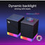 Rgb Computer Speaker 2.0 Stereo Sound System With Bluetooth 5.3 And Usb Connectivity Gaming Speakers For Pc Laptop Deskt
