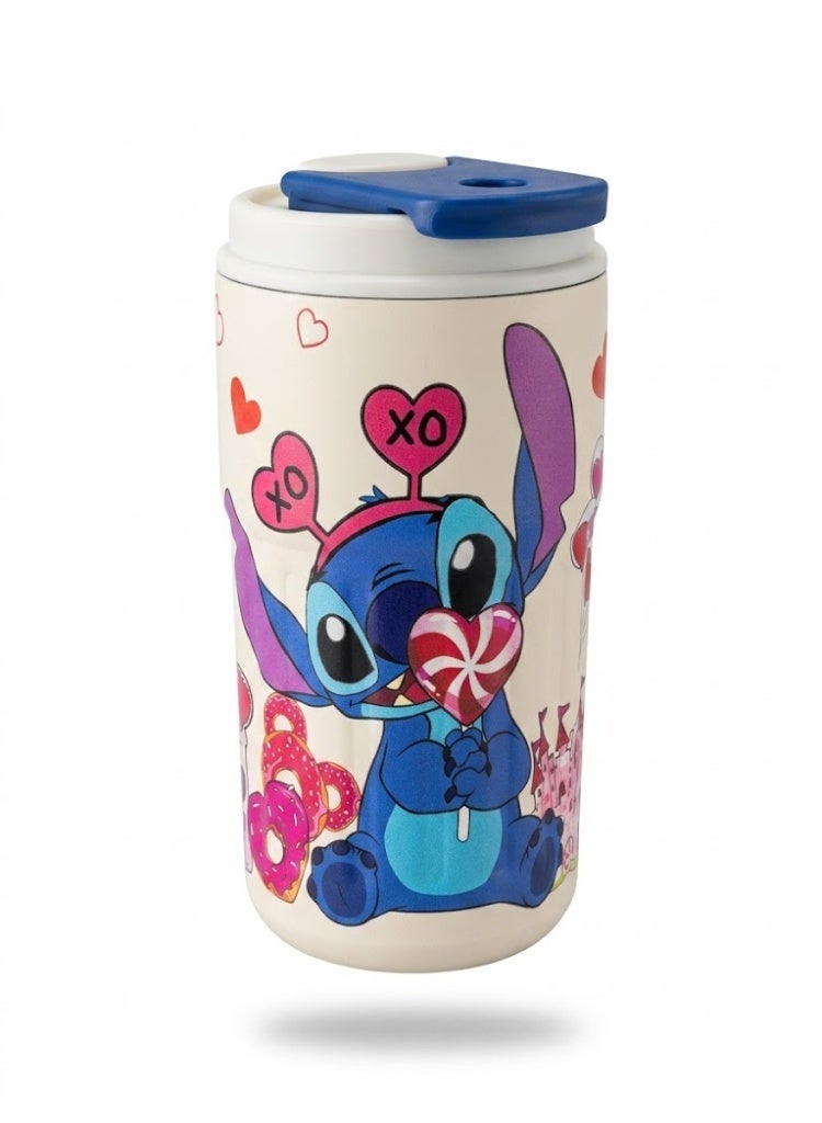 CT-028 Multi-Purpose Double-Wall Insulated  Travel Mug 450ml – Premium Insulation for Long-Lasting Hot & Cold Drinks, Le