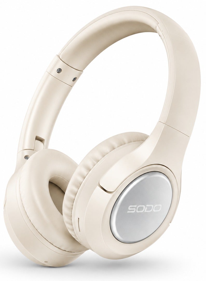 SD-1020 Bluetooth 5.1 Over-Ear Wireless Headphones with Hi-Fi Stereo Sound, Built-In Microphone, TF Card Music Player, T