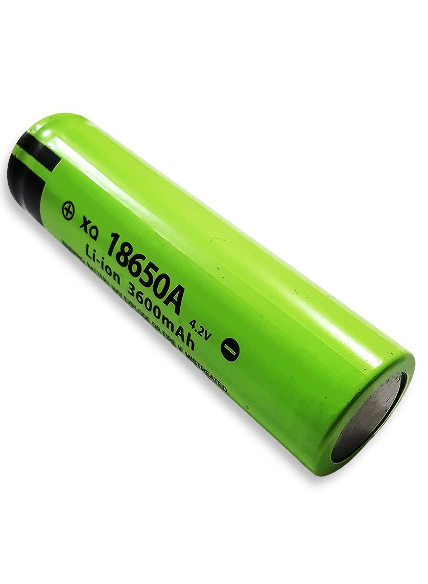 Battery (18650A) 4.2V 3600mAh Rechargeable for LED Toy Light , Flashlights , Power Bank , Electronic Devices, 1pc