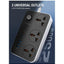 Power Strip Surge Protector with 3 Universal International Socket & Smart 6 USB Charging Ports 3.4A - SC3604