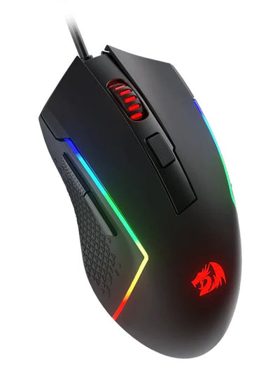 Wired Gaming Mouse , TRIDENT BASIC M616 - RGB , USB Cable , 7 buttons , Max 10000 DPI Sensor responds precisely to movem
