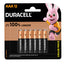 Duracell 12-Piece Superior Nylon Top Closure Type AAA Alkaline Batteries Multicolour ( Longer 100% )