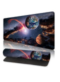 Red Moon Gaming Mouse Pad 70x30cm 2mm Stitched Edges