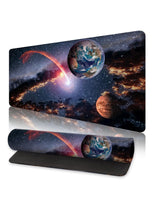 Red Moon Gaming Mouse Pad 70x30cm 2mm Stitched Edges
