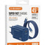 شاحن حائط X-SCOOT CH-274 GaN 45W كابل Type-C مضفر أزرق