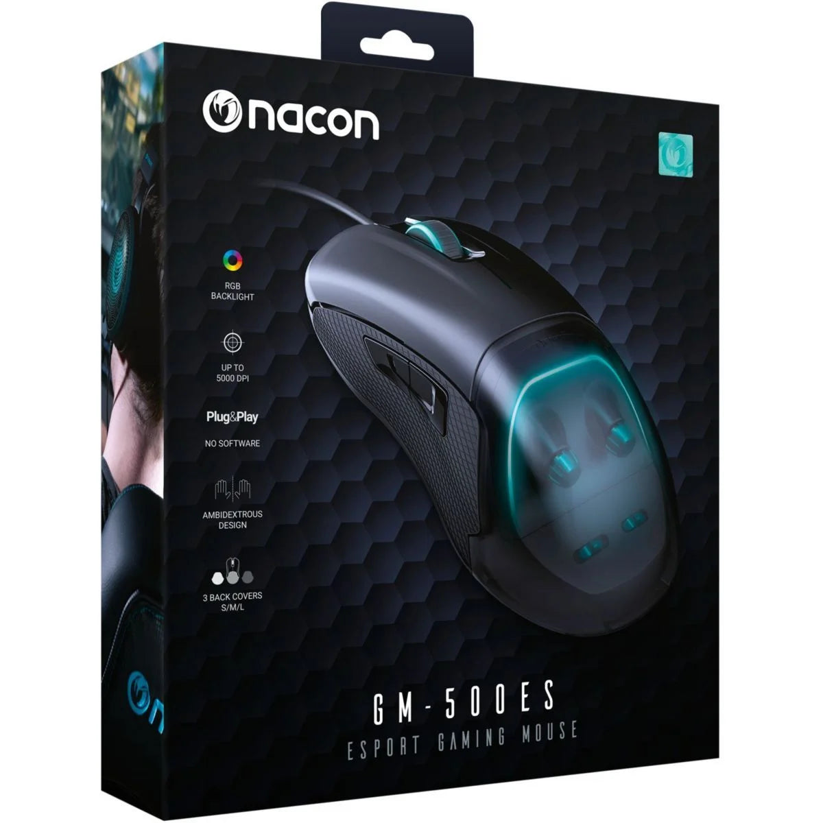 nacon E-Sports Gaming Mouse GM-500ES