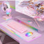 RGB Wired Gaming Mouse with 12800 DPI Optical Sensor, 8 Programmable Macro Buttons, Customizable Software, Ergonomic Lig