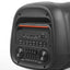 V-2855 Portable Bluetooth Speaker, Double 8-Inch Wireless Party Speaker with Powerful Bass, Rechargeable Karaoke Speaker