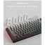 G83 Tri-Mode RGB Mechanical Gaming Keyboard with Bluetooth 5.0, 2.4GHz & Wired USB-C Connectivity, 75% Hot-Swappable Lay