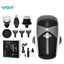 VGR Professional USB Rechargeable V-178 , 6 Head Shaver ,LED Display , Oil Bottle , Home Functional Reciprocating Shaver, Cleaning brush, Protection cap, USB charging cable, 3pc guide comb , 120 Minutes Operating Time