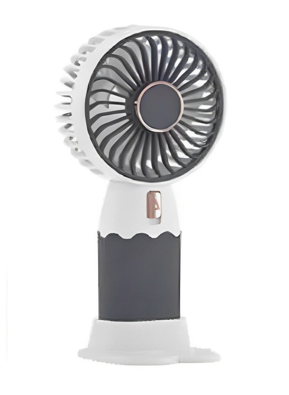 Generic Portable Mini Fan USB Rechargeable Cute 250MAH Small Electric Fan For School , ZB088A