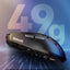ماوس جيمنج لاسلكي Redragon M725 Astrolabe Lite أسود بهيكل Honeycomb ووزن 49 جرام ودقة 10000 DPI
