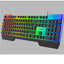 Forev Wired Gaming Tri-Color Keyboard FV-Q58 , Rainbow Backlit Keyboard